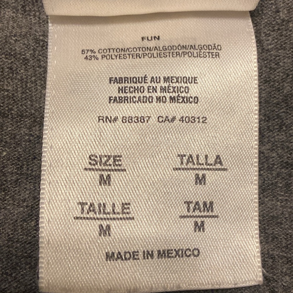 ADIDAS Men’s Heather Gray T-Shirt Size Medium - Picture 4 of 6